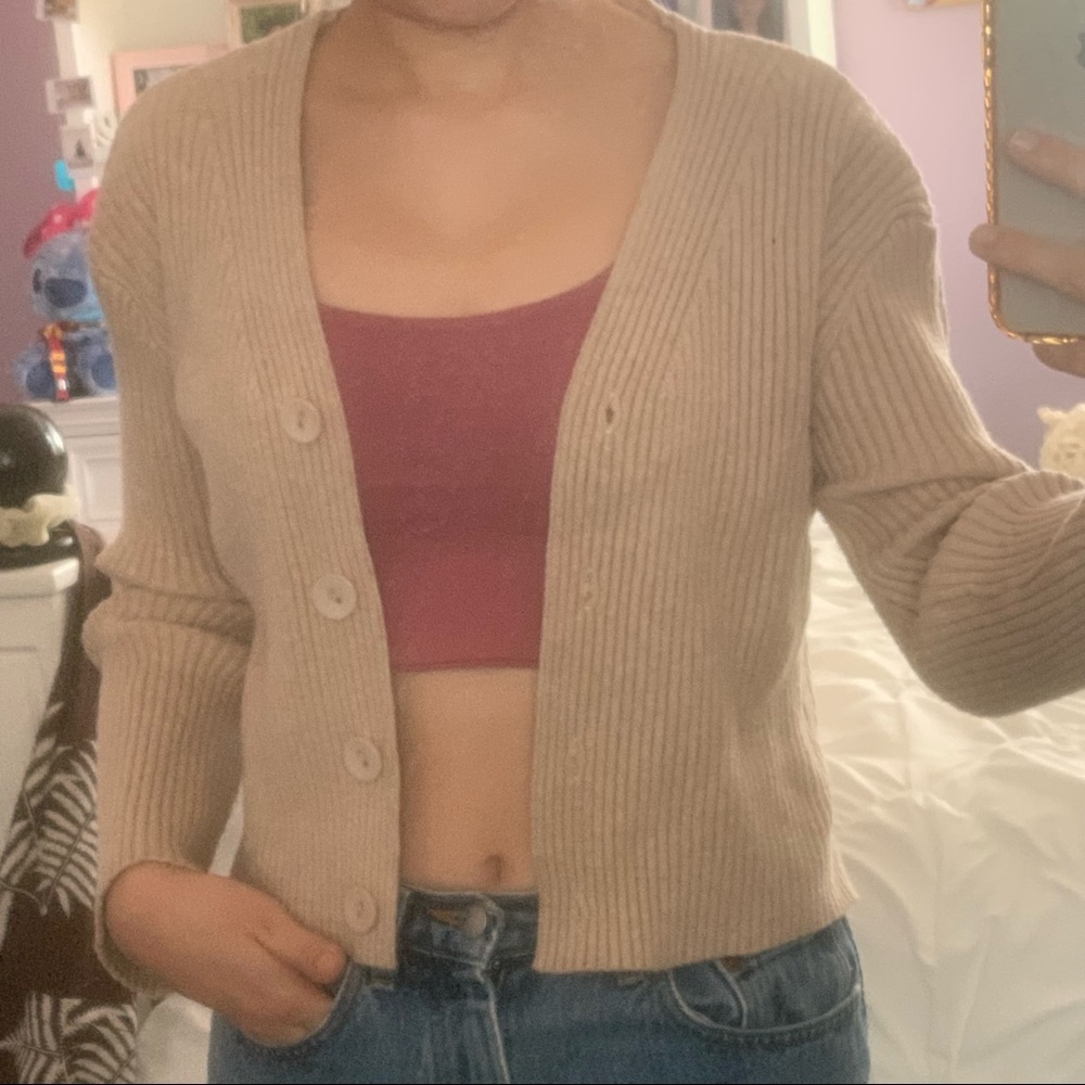 Cream Cardigan - Picture 2 of 2